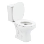 Kit Vaso Sanitário com Caixa Acoplada e Assento Branco Duplo Acionamento 3 6L Saída Vertical Aspen Deca - Imagem 8