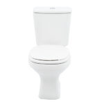 Kit Vaso Sanitário com Caixa Acoplada e Assento Branco Duplo Acionamento 3 6L Saída Vertical Aspen Deca - Imagem 4