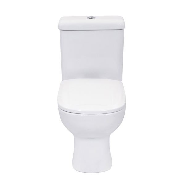 Kit Vaso Sanitário com Caixa Acoplada e Assento Branco Duplo Acionamento 3 6L Saída Vertical Lille Sensea - Imagem 4