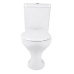 Kit Vaso Sanitário com Caixa Acoplada e Assento Branco Duplo Acionamento 3 6L Saída Vertical Saveiro - Celite - Imagem 4