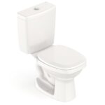 Kit Vaso Sanitário com Caixa Acoplada E Assento Like  Pergamon Brilhante - Celite