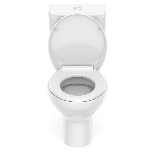 Kit Vaso Sanitário com Caixa Acoplada E Assento Soft Close Flamingo Incepa Branco Brilhante - Imagem 6