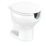 Kit Vaso Sanitário Convencional com Abertura E Assento Acesso  Branco Brilhante - Celite