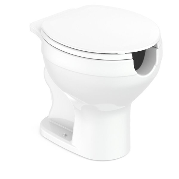 Kit Vaso Sanitário Convencional com Abertura E Assento Acesso  Branco Brilhante - Celite