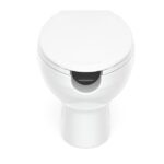 Kit Vaso Sanitário Convencional com Abertura E Assento Acesso  Branco Brilhante - Celite - Imagem 5