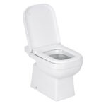 Kit Vaso Sanitário Convencional com Assento Branco Saída Vertical Elite - Celite - Imagem 3