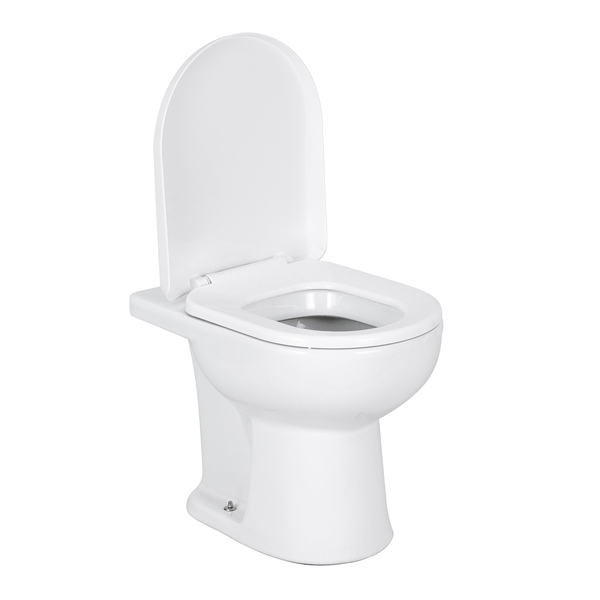 Kit Vaso Sanitário Convencional com Assento Branco Saída Vertical Luna Icasa - Imagem 3