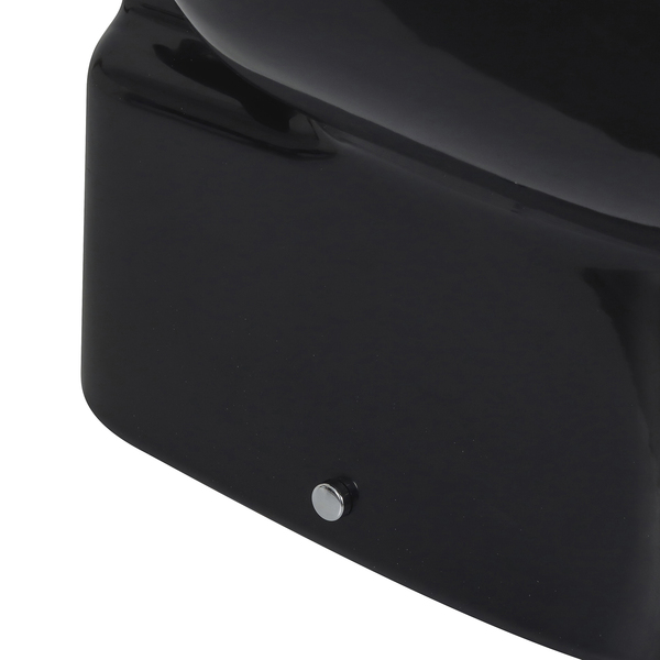 Kit Vaso Sanitário Convencional com Assento Preto Saída Vertical Misti Icasa - Imagem 7