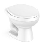 Kit Vaso Sanitário Convencional com Assento Pp Kids  Branco Brilhante - Celite