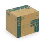 Kit Vaso Sanitário Convencional com Assento Pp Kids  Branco Brilhante - Celite - Imagem 7