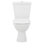 Kit Vaso Sanitário com Caixa Acoplada e Assento Branco Duplo Acionamento 3 6L Saída Vertical Mariana Icasa - Imagem 6