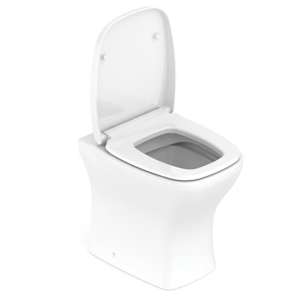 Kit Vaso Sanitário Rimless com Assento Pp Softclose Vip  Branco Brilho - Celite - Imagem 7