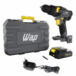 Parafusadeira e Furadeira Wap com Impacto com Maleta Carregador e Bateria 21V 3 8 Bivolt K21-id01
