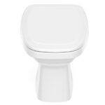Vaso Sanitário Convencional com Assento Like  Branco Brilhante - Celite - Imagem 3