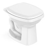 Vaso Sanitário Convencional com Assento Like  Branco Brilhante - Celite