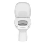 Vaso Sanitário Convencional com Assento Like  Branco Brilhante - Celite - Imagem 5