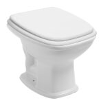 Kit Vaso Sanitário Convencional com Assento Branco Saída Vertical Fit Plus - Celite - Imagem 2