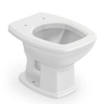 Kit Vaso Sanitário Convencional com Assento Branco Saída Vertical Fit Plus - Celite
