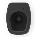 Kit Vaso Sanitário Convencional com Assento Preto Saída Vertical Fit Plus - Celite - Imagem 3