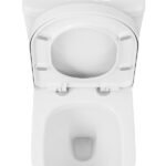Vaso Sanitário Monobloco Branco Duplo Acionamento 3 6L Vertical Vittoria Luvia - Imagem 3