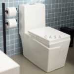 Vaso Sanitário Monobloco - Caixa Acoplada - Topázio Pingoo.casa - Branco - Imagem 5
