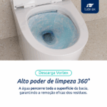 Vaso Sanitário Monobloco Completo - Caixa Acoplada Privada Acies - Tubrax - Imagem 6