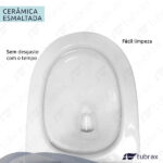 Vaso Sanitário Monobloco Completo - Caixa Acoplada Privada Acies - Tubrax - Imagem 8