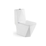 Vaso Sanitário Monobloco Completo - Caixa Acoplada Privada Diamante - Tubrax