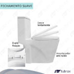 Vaso Sanitário Monobloco Completo - Caixa Acoplada Privada Nexum Vab0026 - Tubrax - Imagem 4