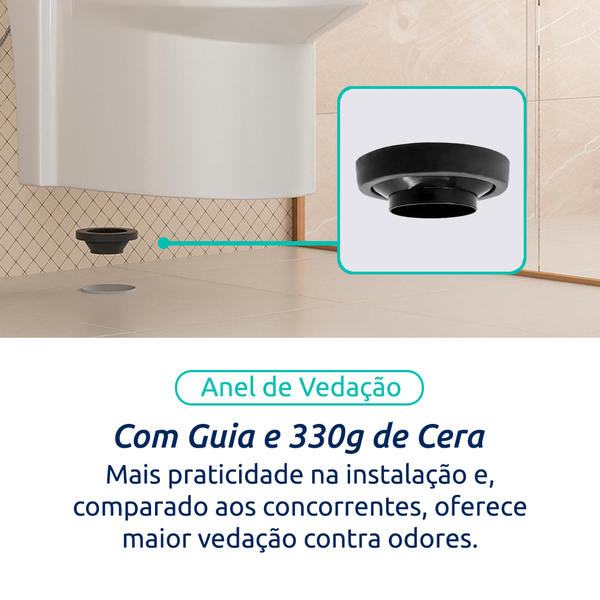 Vaso Sanitário Monobloco Produzido em Cerâmica com Acessórios - Vab0004-c - Imagem 8