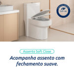 Vaso Sanitário Monobloco Produzido em Cerâmica com Acessórios - Vab0004-c - Imagem 4