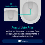 Vaso Sanitário Monobloco Produzido em Cerâmica com Acessórios - Vab0004-c - Imagem 7