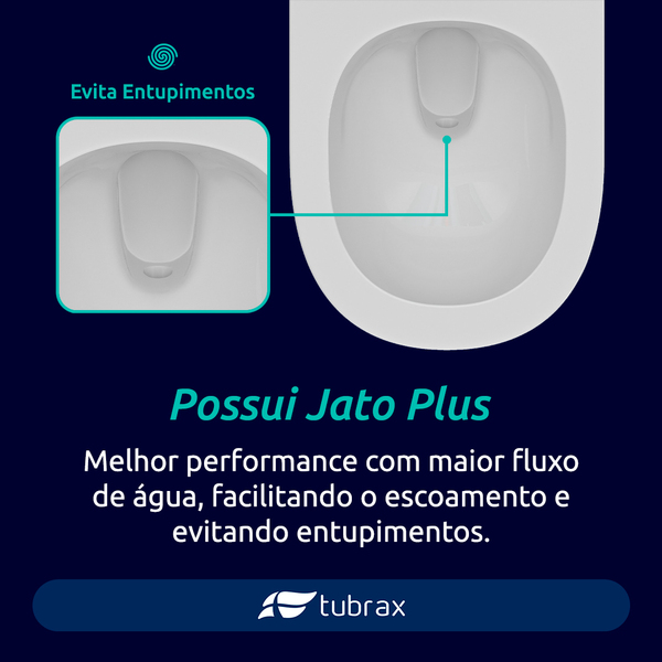 Vaso Sanitário Monobloco Produzido em Cerâmica com Acessórios - Vab0004-c - Imagem 7